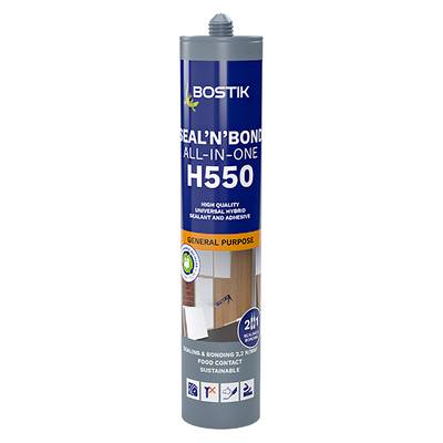 Полиуретани BOSTIK | Полиуретаново лепило Seal'n'Bond All-In-One BOSTIK-H550xBK