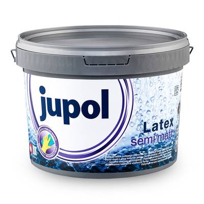 Латекс JUB | Интериорна боя - миеща се полуматова JUPOL-SEMI-MATTx15
