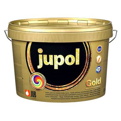 Латекс JUB | Интериорна боя JUPOL-GOLD-RAL-9003x15