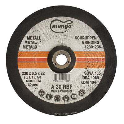 Дискове MUNGO | Диск за шлайфане на метал MSSD-2301236