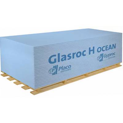 Специфични Плочи RIGIPS | Акваборд GLASROC-H-OCEAN-1200x2000