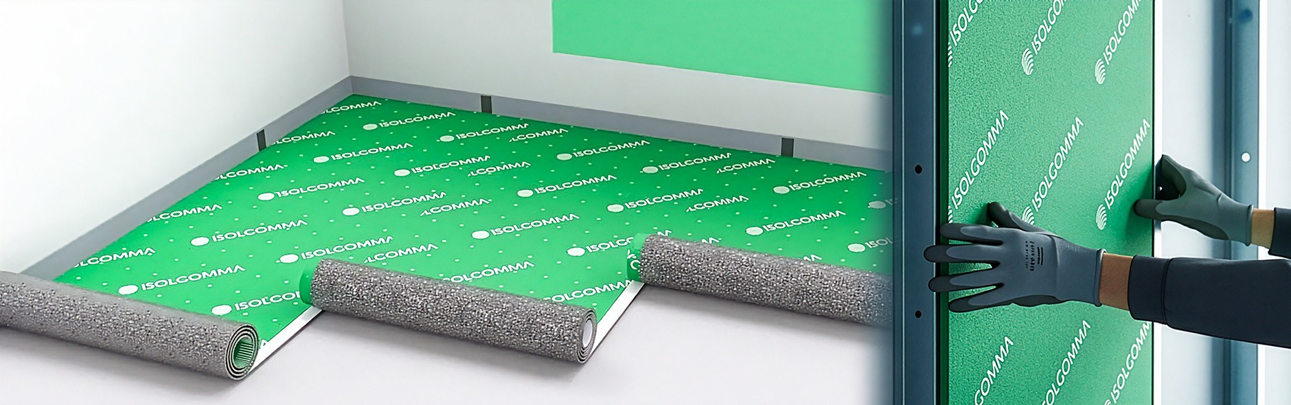 Звукоизолация от Isolgomma