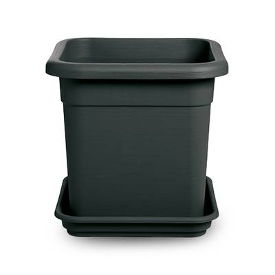 Саксии ERBA | Саксия квадратна Decor Quadro ERBA-NATURA-338x40